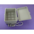 abs waterproof junction box ip65 plastic waterproof enclosure PWP661 with size 340*240*155mm