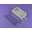 custom plastic enclosure outdoor enclosure waterproof junction boxes PWP111T with size 158*89*60mm