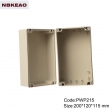 abs box plastic enclosure electronics waterproof junction box  ip65 enclosure PWP215 200*120*115mm