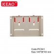 IP 54 water proof V0 materials new design Relay housing PLC din rail junction box PIC041 145*90*40mm