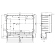 ip65 plastic waterproof enclosure electrical junction box waterproof junction box PWP425 295X255X111