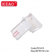 IP54 Manufacture din rail housing ABS Plastic case Electronic PIC415 with size 88*55*44mm