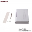 network switch enclosure router plastic enclosure Network Connect Housing PNC014 wtih 140*100*32mm
