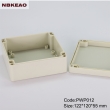 abs box plastic enclosure electronics outdoor enclosure waterproof PWP012 with size 122*120*55mm