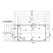 electrical box enclosure din custom plastic enclosure wall mounting enclosure box PWM135 158*90*46mm