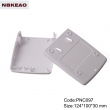 abs enclosures for router manufacture Network Communication Enclosure PNC097 with size 124*100*30mm