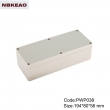 ip65 waterproof enclosure plastic electrical box enclosure din custom enclosure PWP038  194*80* 56mm