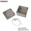 NEMA rated waterproof & dustproof ABS Electonic Enclosure PWP002 outdoor electronics enclosure