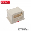 Industrial Control Enclosure plastic electrical box  junction box  PIC230 with size 115*90*72mm