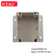 standard junction box sizes electronic plastic enclosures wall mounting enclosure box PWM118 abs box