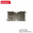 mold Injection Plastic Part Custom Plastic High Quality din rail box PIC485 with size 110*50*70mm