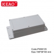 electrical box enclosure din custom plastic enclosure wall mounting enclosure box PWM135 158*90*46mm