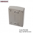 outdoor electronics enclosure Network Cabinet Custom Network Enclosures PNC068 with size 130*90*32mm