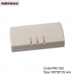 Network Connect Housing wifi modern networking abs plastic enclosure PNC163 with size 109*56*25mm