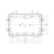 aluminum enclosure waterproof aluminum enclosure for electronics aluminium box for pcb AOA010 IP67