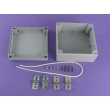 custom aluminum electronics enclosure aluminum enclosure ip67 AWP042 with size 140X140X75mm