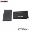 wifi modern networking abs plastic enclosure Custom Network Enclosures PNC125 with size  140*80*27mm