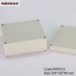 abs box plastic enclosure electronics outdoor enclosure waterproof PWP012 with size 122*120*55mm