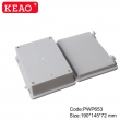 waterproof enclosure box for electronic enclosure box electronic PWP653 with size 190*145*72mm