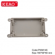 ip65 waterproof enclosure plastic wall mount enclosure outdoor electric enclosure with160*90*60mm