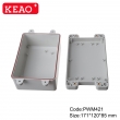 ip65 waterproof enclosure plastic Wall-mounting Enclosure junction box PWM421 with size 171*120*85mm