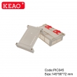 Din Rail Module Enclosure Manufacture din rail housing ABS Plastic case ElectronicPIC045 145*90*72mm