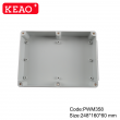 outdoor tv enclosure waterproof  wall mount enclosure electrical junction box PWM358 248*160*60mm