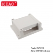 IP54 China supplier small ABS plastic din rail distribution box and electrical enclosure PIC220