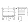 enclosure box electronic waterproof enclosure box for electronic abs enclosure boxPWP408 165X158X121