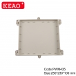 plastic waterproof enclosures waterproof electronics enclosure wall mount enclosure PWM435 wire box