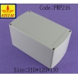 China Plastic Waterproof Enclosure  waterproof enclosure plastic junction box PWP216 210*120*110mm
