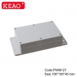 electronic plastic enclosures waterproof junction box surface mount junction box PWM127 150*100*45mm