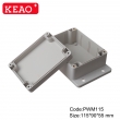 plastic waterproof enclosures outdoor abs enclosure Wall Mount Enclosures PWM115 with 115*90*55mm