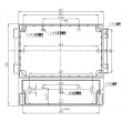 enclosure box electronic waterproof enclosure box for electronic abs enclosure boxPWP408 165X158X121