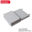 abs box plastic enclosure electronics waterproof junction box PWP654 with size 220*160*72mm