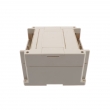 Manufacturer plastic controller module din rail enclosure box for industrial PIC190 with140*135*85mm