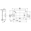 surface mount junction box wall mounting enclosure box plastic enclosure box PWM006 85*59*35mm