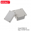 standard junction box sizes electronic plastic enclosures wall mounting enclosure box PWM118 abs box