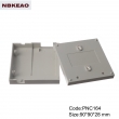 abs enclosures for router manufacture Network Communication Enclosure PNC164 with size 90*90*28mm