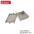 ip65 waterproof enclosure plastic Wall-mounting Case plastic boxes enclosure PWM412 88*86*41mm